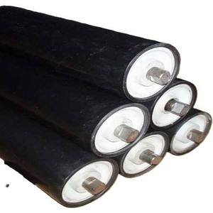 New polyurethane nylon băng tải con lăn với mang Con lăn chống bụi không thấm nước tàu sân bay vành đai nhựa băng tải làm biếng con lăn - Product Image 1