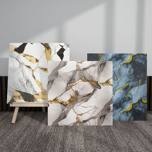 Papier Peint 3D Effet Carrelage Marbre pour <span class=keywords><strong>Salle</strong></span> <span class=keywords><strong>de</strong></span> <span class=keywords><strong>Bain</strong></span>, Autocollant Mural en <span class=keywords><strong>PVC</strong></span> Adhésif Décoratif Décollable et Repositionnable pour Cuisine - Product Image 3