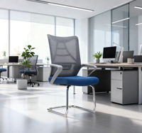 Chaise de bureau exécutive ergonomique moderne en maille