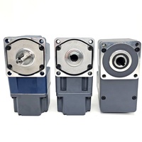 Moteur à engrenages CC/CA sans balais à angle droit de type L plat ZD 24v 48v 220v 15W à 90W 120W 200W 400W 500W 750W pour système de convoyeur