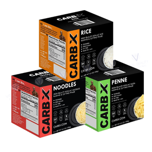 Pack de riz instantané Konjac sans sucre zéro glucides nouilles amincissantes prêtes à manger pour la perte de poids - Product Image 2