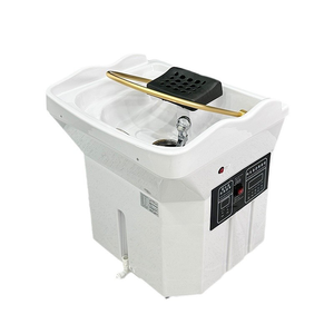 Modern Hottest <strong>Portable</strong> 60L Water Tank <strong>Shampoo</strong> Basins Salon Furniture Adjustable Height Washing Hair Bowl <strong>Sink</strong> for Beauty Salons - Product Image 5