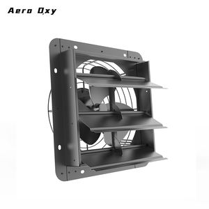 Ventilador de Extracción con Motor EC de 18 Pulgadas y Ahorro de Energía, 2700 CFM, con Persianas Automáticas para Garaje, Invernadero, Ático, Granero, Taller - Product Image 2