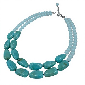 การออกแบบที่ไม่ซ้ํากันที่มีสีสันเรซิ่นจี้แฟชั่นเครื่องประดับ Fine สําหรับผู้หญิงขายส่งที่กําหนดเอง Handmade สร้อยคอเรซิ่น - Product Image 2