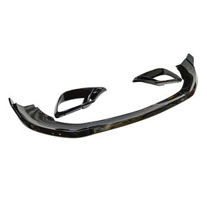 Classe <span class=keywords><strong>S</strong></span> W222 aggiornamento nero BS labbro anteriore per BENZ classe <span class=keywords><strong>S</strong></span> W222 nero AMG Splitter anteriore 2018-2020 - Product Image 2