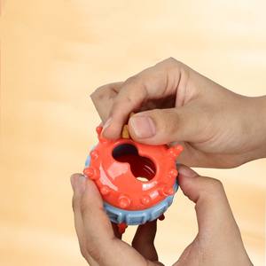 Nuevos juguetes interactivos y entretenidos para perros, pelota dispensadora de comida para masticar, juguetes para cachorros que ocultan comida y juguetes para morder. - Product Image 4