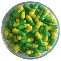 Capsules vides de couleur personnalisée, en gélatine ou HPMC, tailles 000 à 4, pour le remplissage de compléments alimentaires