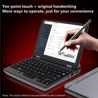 Ordinateur portable OEM 7 pouces haute définition mini ordinateur portable de poche en Tel J4125 8 Go + 128 Go écran tactile ordinateur portable de jeu
