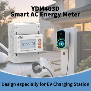 Yada ydm403d OEM thông minh AC năng lượng mét CE giữa chứng nhận EV sạc đống điện màn hình kỹ thuật số ba giai đoạn thông minh mét - Product Image 3