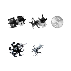 Tondeuse à <span class=keywords><strong>gazon</strong></span> à poussée manuelle 2/4 temps avec deux roues Coupeur rotatif à essence pour couper l'herbe Source électrique - Product Image 2