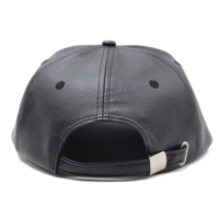Topi Snapback Kulit PU Desain Baru Grosir dengan Logo Bordir