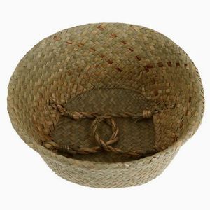 Mini-Picknickkörbe, <span class=keywords><strong>Kisten</strong></span> für Körbe, rund, 30 cm, Miniatur-Blumenkorb, Metall-Hängekörbe, Weidenkörbe, 10 Stück im Angebot - Product Image 5