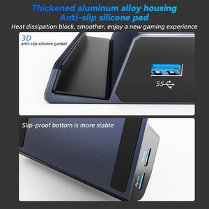 6-in-<span class=keywords><strong>1</strong></span> sàn hơi nước dock đứng Docking Station cho sàn hơi nước tương thích với van dòng boong phụ kiện - Product Image 2