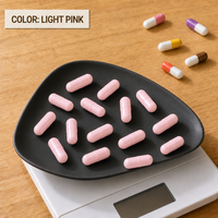 Capsules vides à base de plantes HPMC, tailles 000 à 4, colorées, sans TiO2, sans EO, certifiées TDS, performance stable pour haute vitesse