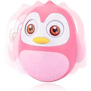 Roly Poly Baby Spielzeug Entwicklung Bauch Zeit Spielzeug Pinguin Tumbler Wobbler für Babys