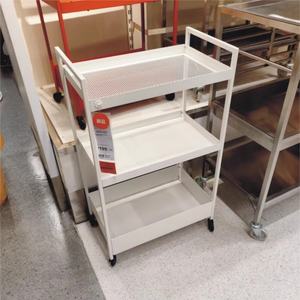 Modern Simple SPA Beauty Nail <b>Trolley</b> Rolling Cart with Removable Pantry Rack Metal Storage Shelf for Beauty Rolling <b>Trolley</b> - Product Image 5