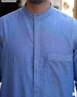 Vente en gros de thobe arabe traditionnel de haute qualité pour hommes Jubba pour hommes musulmans vêtements islamiques de Dubaï