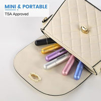Mini atomiseur de parfum rechargeable portable de voyage de petite taille à remplissage facile en stock