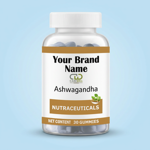 OEM ODM Ashwagandha Root Extract Gummies 30 Count Private Label Herbal Supplement Manufacturer for Women Brands - Product Image 4