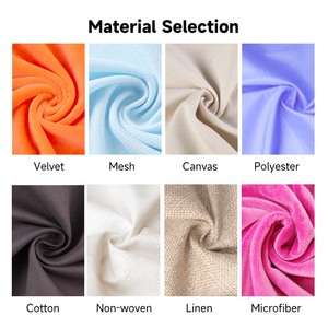 Chất lượng cao biểu tượng tùy chỉnh túi bụi mua sắm bao bì dây kéo bông Pouch - Product Image 5