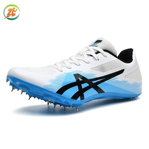 Chaussures de course athlétiques légères à crampons haute performance, adhérence puissante, semelle extérieure durable pour femmes, hommes, étudiants, saut en longueur - Product Image 5