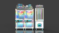 Machine de pêche amusante avec 5 espaces de rangement extra-larges
