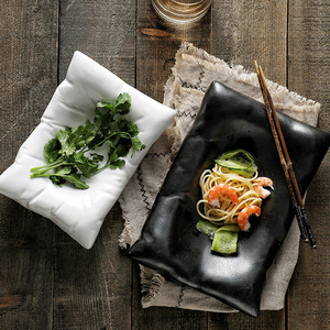 Assiette en céramique de couleur unie Nordic Modern French Western Molecular <span class=keywords><strong>Cuisine</strong></span> Assiettes à dîner <span class=keywords><strong>Plat</strong></span> à dessert - Product Image 2
