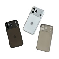 Nouvelles Couleurs Tendance Coque pour iPhone 18 17 Pro Max Ultra Fine Mate Ajustée Translucide Sensation Peau Antichoc Housse de Téléphone