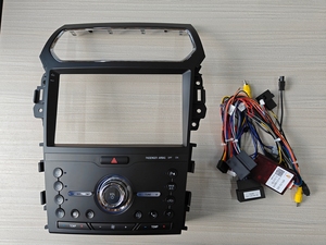 Pour Ford Explorer 2011-2019, <span class=keywords><strong>autoradio</strong></span> DVD 10,1 pouces, écran radio, cadre OEM, Android Auto, Wifi, FM, RDS, ensemble complet - Product Image 4