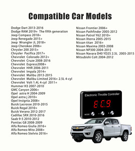Contrôleur électronique de réponse de l'accélérateur à 9 modes <span class=keywords><strong>pour</strong></span> Chevrolet/Dodge/Alfa/Nissan, pédale d'accélérateur à haute sensibilité - Product Image 2
