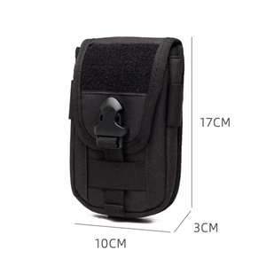 Mini Bolsa Táctica Deportiva Personalizada para Hombre, Bolsa Táctica de Doble Capa para Teléfono Celular, Sistema Molle, Bolsa para Accesorios EDC - Product Image 2