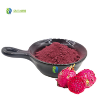 Poudre de fruit du dragon lyophilisée de qualité alimentaire sous marque privée, extrait d'herbes de pitaya rose en bouteille, fût ou emballage en conserve