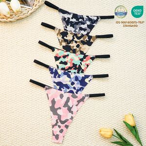 0313Y Lingerie di Lusso, Perizoma Sexy in Seta Ghiaccio per Donne, Intimo Morbido, Sottile, Traspirante e Confortevole, Biancheria Intima Premium, Bikini - Product Image 4