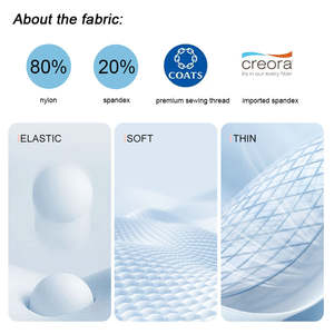 Mono de <span class=keywords><strong>Yoga</strong></span> para Mujer, Ecológico, Transpirable, Ligero, con Lavado Ácido, Color Durazno Sólido, Estilo Deportivo, con Cintura Elástica - Product Image 6