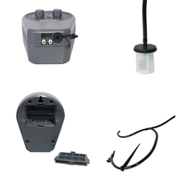 Programmateur d'arrosage analogique Aqualin pour jardin, contrôleur d'irrigation, design écologique, fonctionne sur piles, utilisation extérieure, arrosage automatique