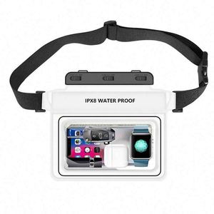 Nueva Bolsa Impermeable para Celular 2025, para Deportes al Aire Libre, IPX8, PVC Transparente, para Natación, Cinturón Ligero para Correr - Product Image 1