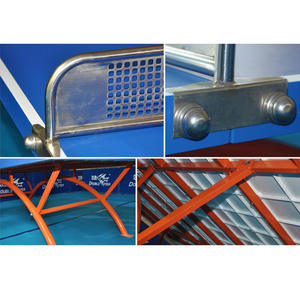 Table de ping-pong d'extérieur Double Fish 318B, plateau de 18 mm, résistant aux intempéries, équipement de fitness - Product Image 3