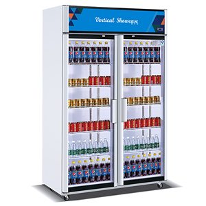 Vitrina Refrigerada Comercial R290 para Bebidas, con 1/2/3 Puertas, Enfriador de Bebidas Comercial 0-10 ° C para Tienda Minorista - Product Image 2