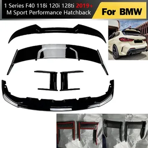 Para BMW Serie 1 F40 118i 120i 128ti 2019+ M Sport Performance Hatchback: Alerón Trasero, Alerón de Techo, Alerón de Cola, Labio Delantero, Cubierta Lateral - Product Image 1