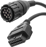 RUISHENG Motorrad OBD 2 16-Pin-Stecker Auto-Diagnoseadapterkabel 12V 1 Jahr Garantie Echtzeit-Überwachung Rückfahrkamera