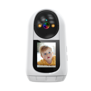 Caméra de surveillance intelligente pour bébé Tris Home 2,4 pouces 2MP, suivi de mouvement, vision nocturne couleur, WiFi, caméra de sécurité intérieure - Product Image 1