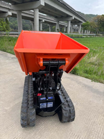 Antspower 2026 – Dumper hydraulique compact sur chenilles pour usage agricole, capacité de levage et de transport de 600 kg
