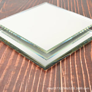 Anpassbarer Ultraklarer Kupferfreier Silber-Hartglas Einseitiger Tanzspiegel Badezimmer-Trennwandspiegel JINGRUN Marke - Product Image 2