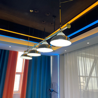 Lumière de table de billard en alliage d'aluminium de haute qualité, LED 220v 110v, super lumineuse, pour table de billard de 9 pieds, résistante à l'eau