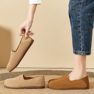 2025รองเท้าผู้หญิงใหม่, รองเท้าส้นแบนราบแบบสวมอเนกประสงค์และใส่สบาย - Product Image 3