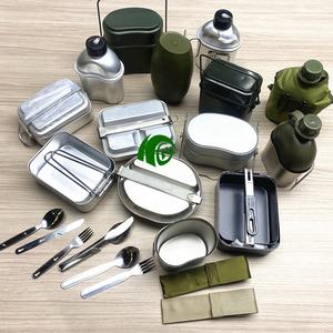 KANGO Camping Mess Kit <span class=keywords><strong>de</strong></span> acero inoxidable compacto todo en uno juego <span class=keywords><strong>de</strong></span> utensilios <span class=keywords><strong>de</strong></span> cocina al aire libre para mochilero, Senderismo y viajes - Product Image 2