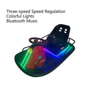 Aire de jeux auto tamponneuse parent-enfant à double usage enfants dérive karts pour adultes - Product Image 5