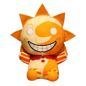 Peluches personnalisées Kawaii Sundrop Moondrop <span class=keywords><strong>FNAF</strong></span> Violation de sécurité Jouet en peluche Clown Figure Cartoon Jouets en peluche pour enfants Cadeau - Product Image 4