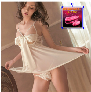 Camisón <span class=keywords><strong>Sexy</strong></span> y Dulce para Dormir, Lencería Térmica de Talla Grande, Pijama de Tela Tejida, Hermosa Ropa Interior - Product Image 3