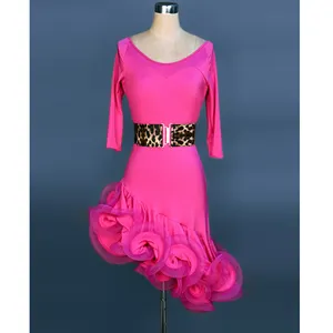  Для латинских танцев платье для взрослых, румбы, танго бальных платье костюм
